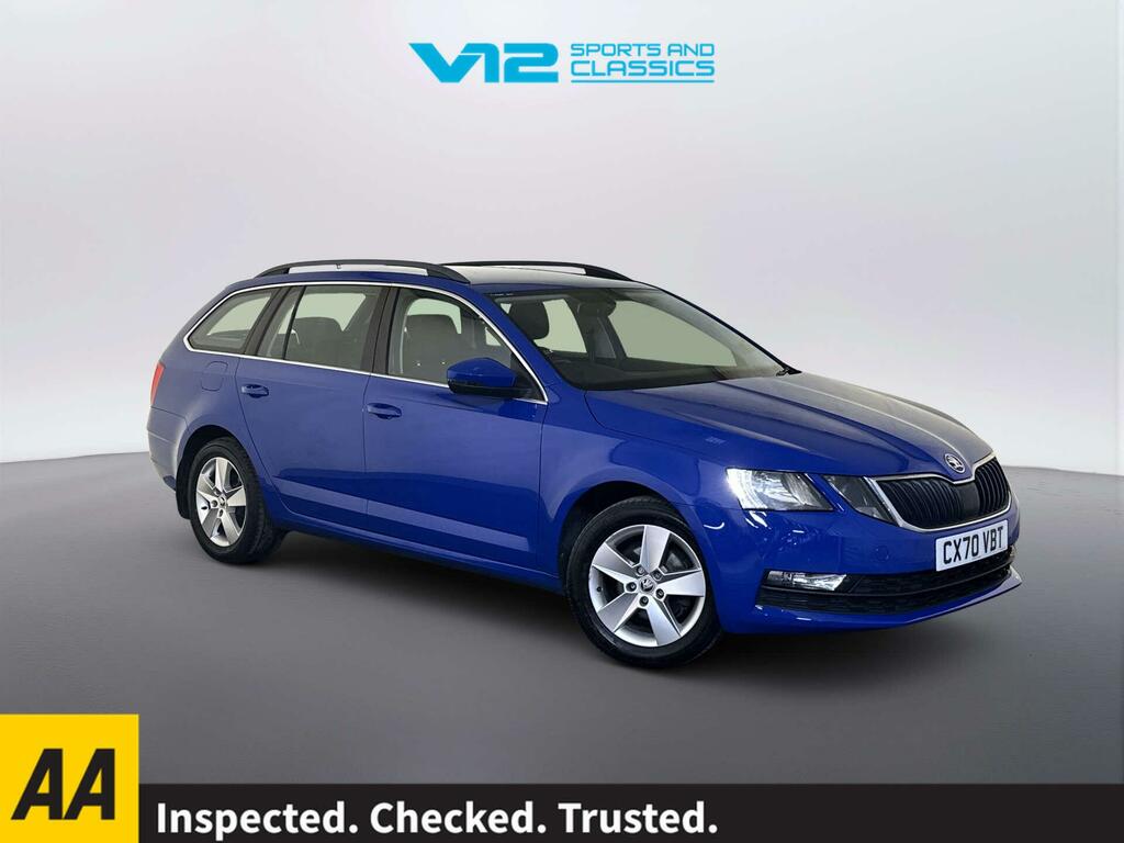 Skoda Octavia 1.6 Tdi Se Technology Estate Eur Blue