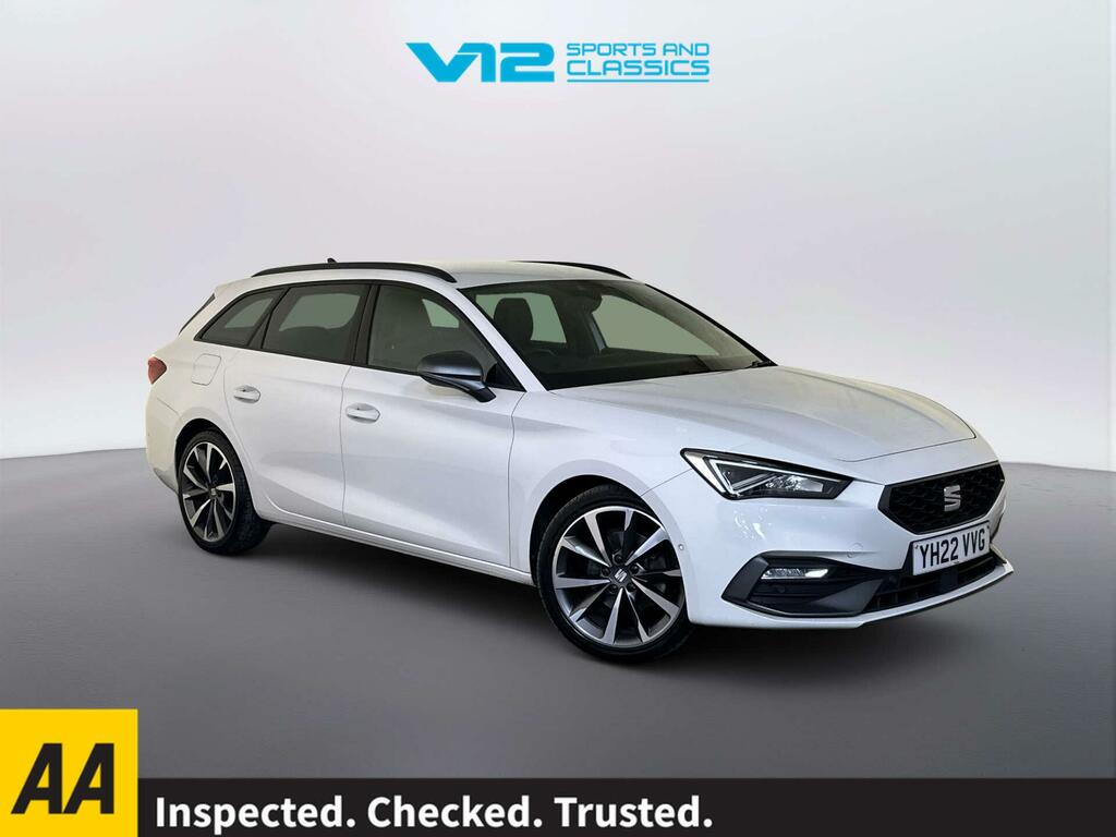 Seat Leon 1.5 Tsi Evo Fr Sport Estate Euro White