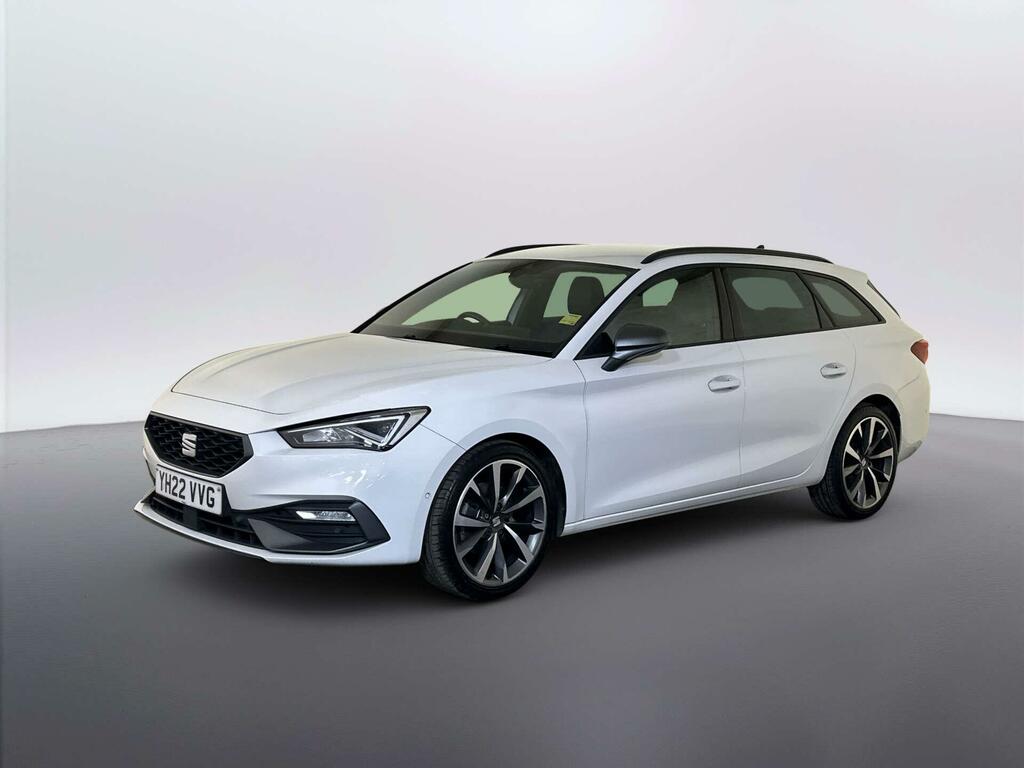 Seat Leon 1.5 Tsi Evo Fr Sport Estate Euro White #4