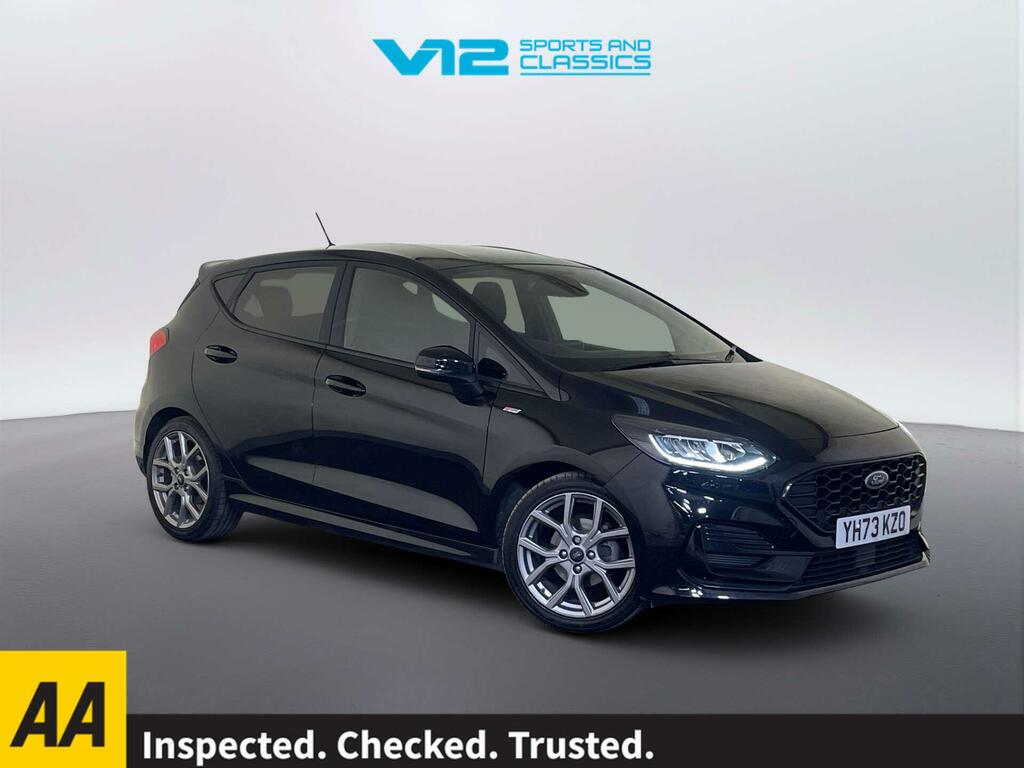 Ford Fiesta 1.0T Ecoboost Mhev St-line Hatchback Hy Black