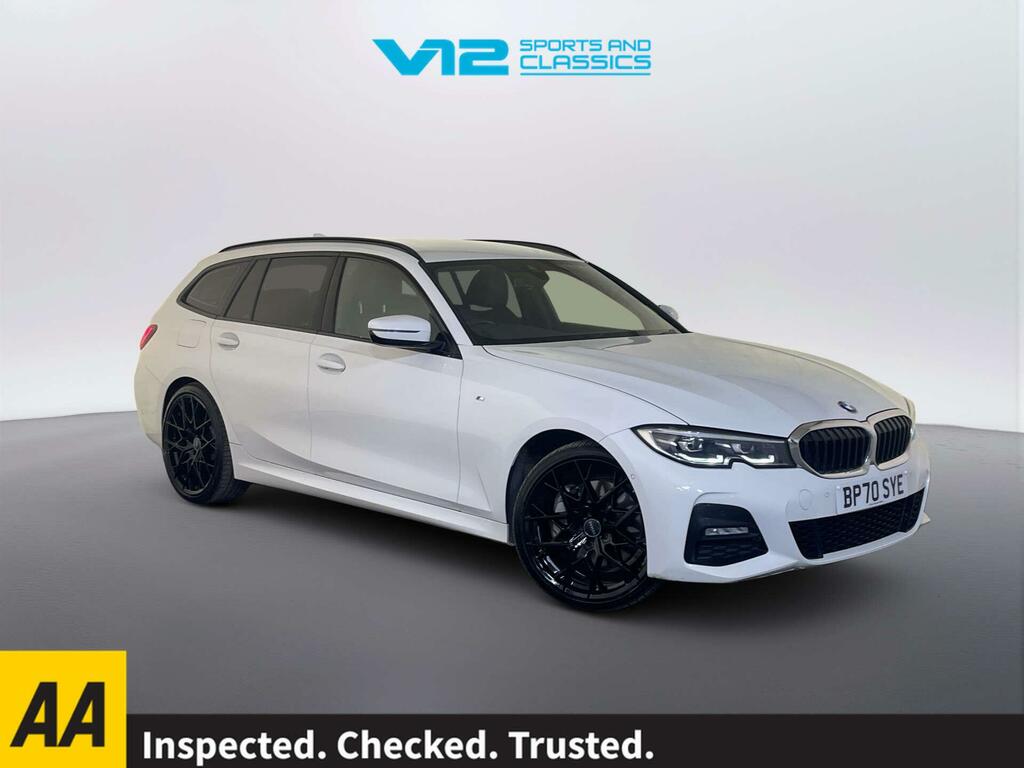 BMW 3 Series 2.0 330E 12Kwh M Sport Touring Plug-in White