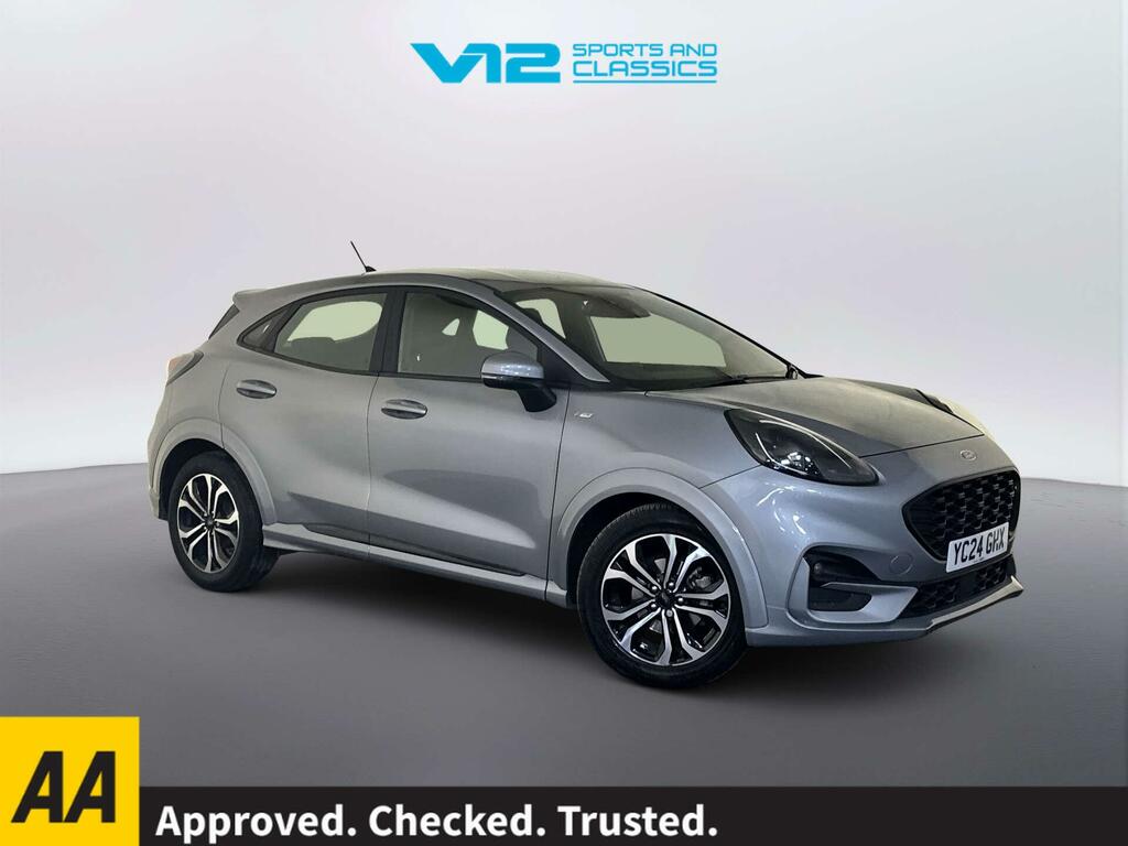Ford Puma 1.0T Ecoboost Mhev St-line Suv Hybrid D Silver