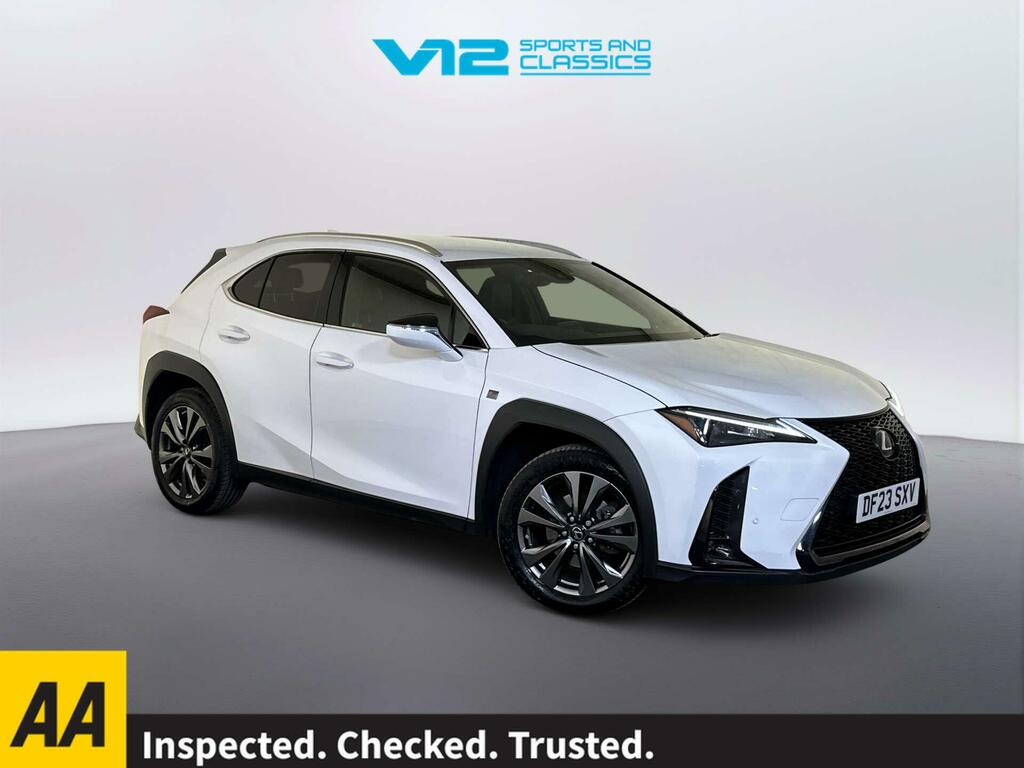 Lexus UX 2.0 250H F Sport Design Suv Hybrid E-cv White