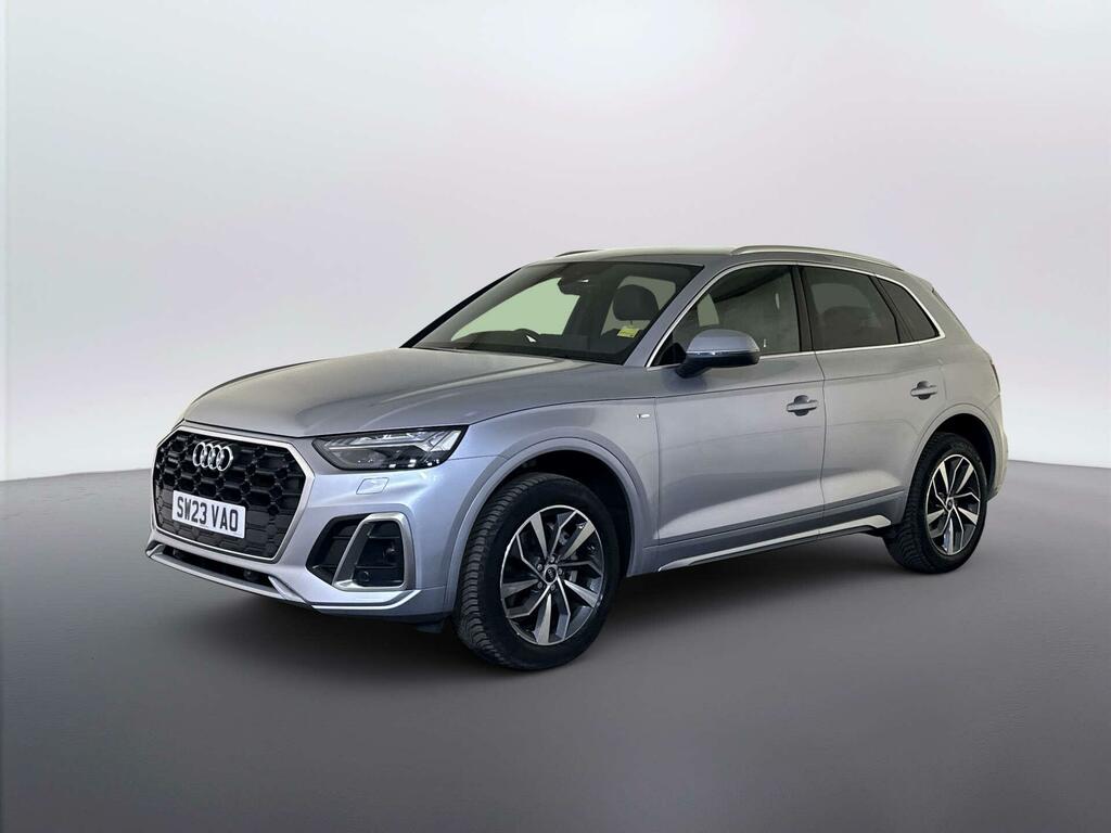 Audi Q5 2.0 Tfsi 45 S Line Suv S Tronic Quattro Silver #4