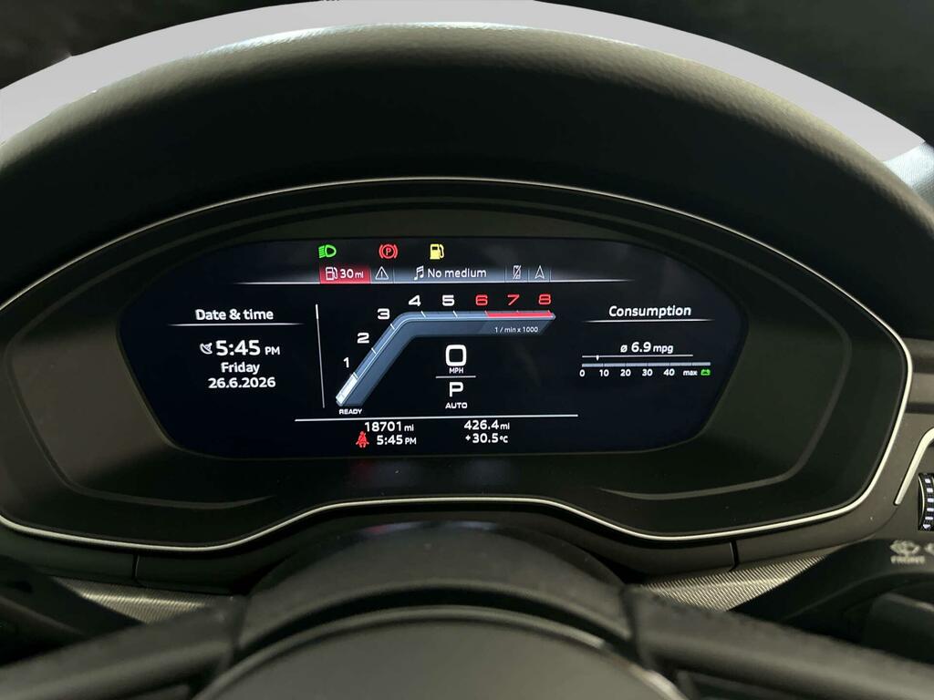 Audi A4 2.0 Tfsi 35 Black Edition Saloon S Tron White #16