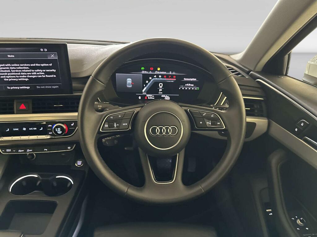 Audi A4 2.0 Tfsi 35 Black Edition Saloon S Tron White #14