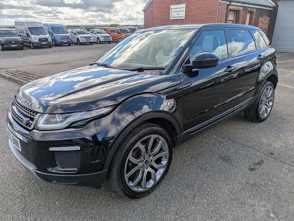 Land Rover Range Rover Evoque Ed4 Se Tech BX65BNN Black #3