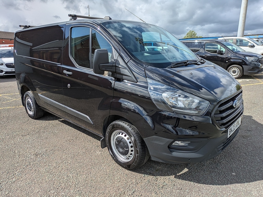 Ford Transit Custom 280 Ecoblue Leader BK23XML Black