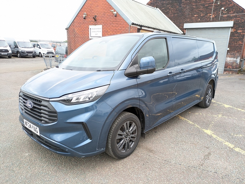 Ford Transit Custom 300 Ecoblue Limited WF24YAG Blue #3