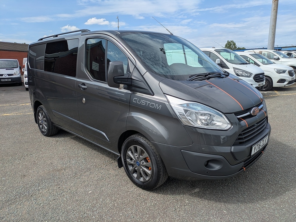 Ford Transit Custom Panel Van 2.2 Tdci 290 Trend L1 H1 201616 Grey #1