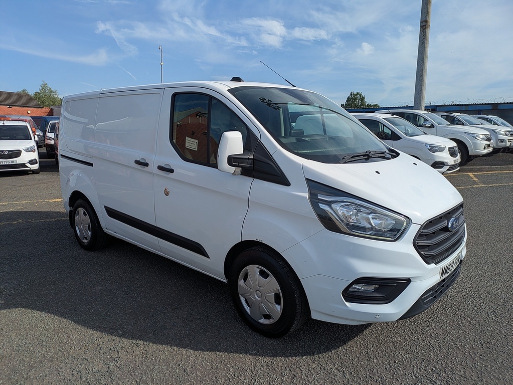 Ford Transit Custom 2.0 350 Ecoblue Hdt Leader Rwd L3 Euro 6 Ss White #1