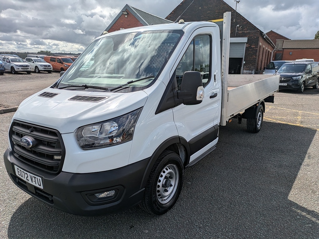Ford Transit Custom 350 Ecoblue Leader EO72VTU White #4