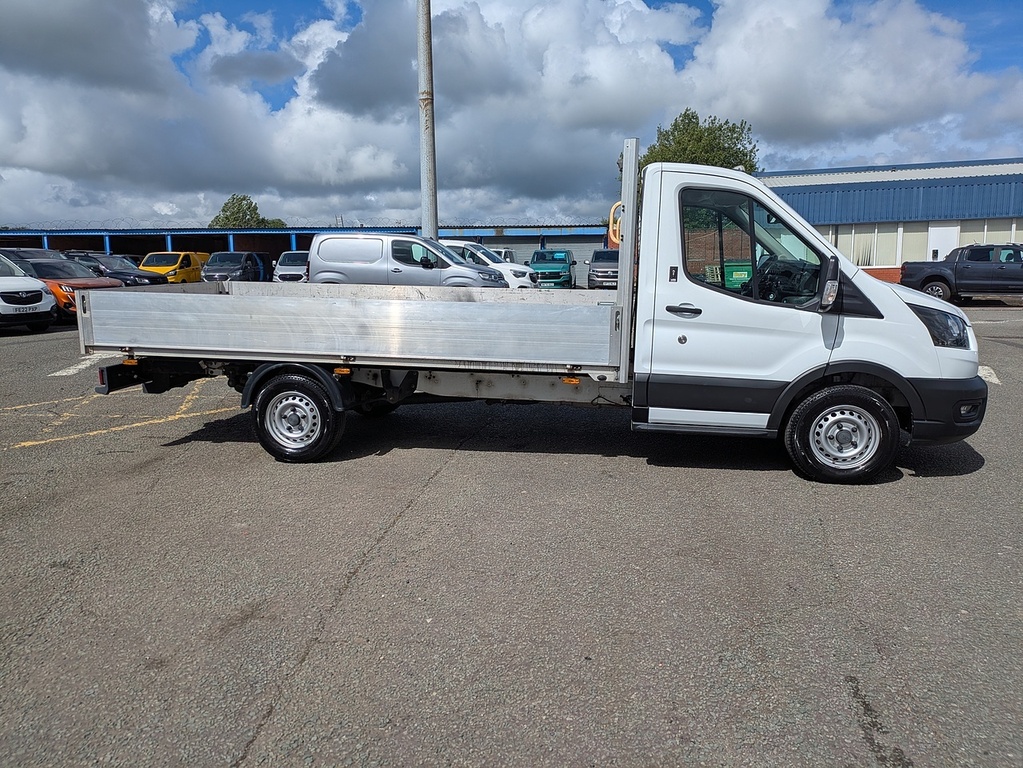 Ford Transit Custom 350 Ecoblue Leader EO72VTU White #2