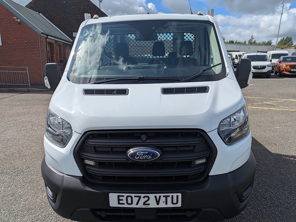 Ford Transit Custom 350 Ecoblue Leader EO72VTU White #3
