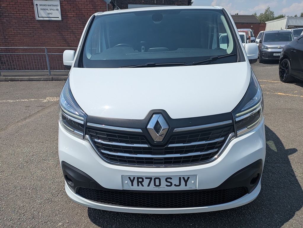 Renault Trafic Dci Energy 28 Sport Nav White #2