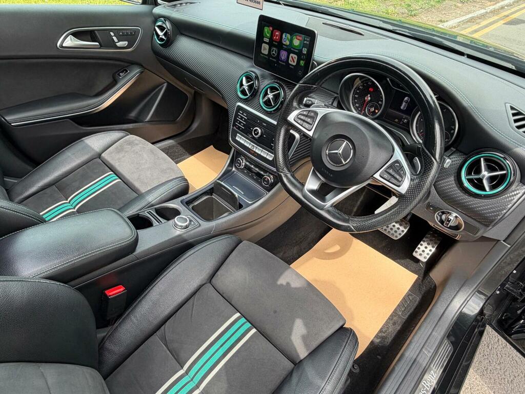 Mercedes-Benz A Class Hatchback 2.1 A220d Motorsport Edition Premium 7 PN66NXX Black #2
