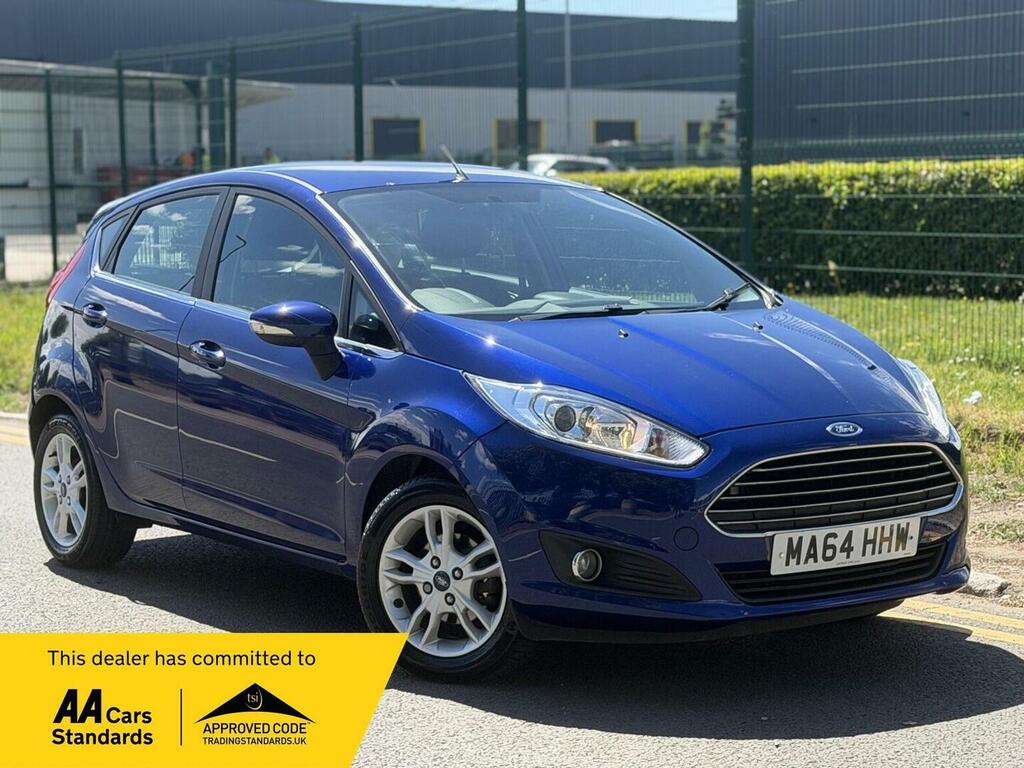 Ford Fiesta Hatchback 1.25 Zetec Euro 5 201464 Blue