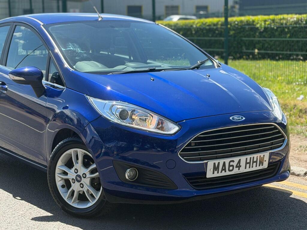 Ford Fiesta Hatchback 1.25 Zetec Euro 5 201464 MA64HHW Blue #3