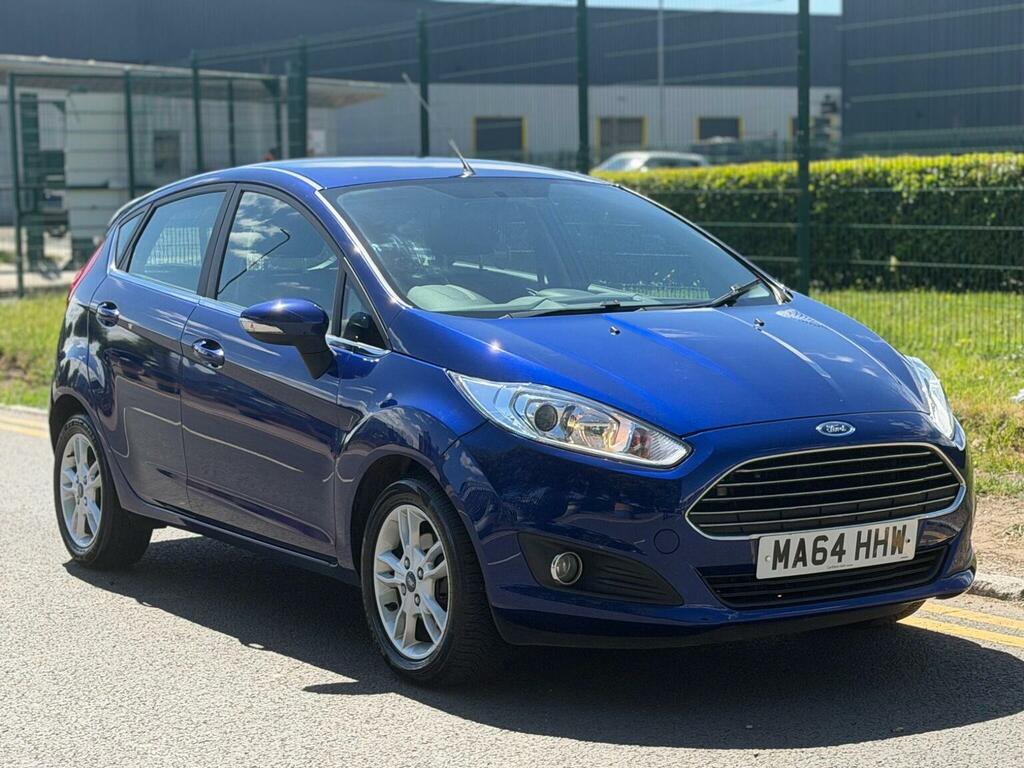 Ford Fiesta Hatchback 1.25 Zetec Euro 5 201464 MA64HHW Blue #5