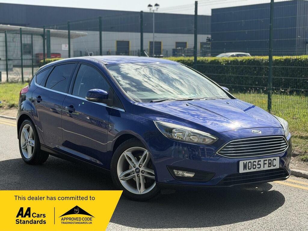 Ford Focus 1.0T Ecoboost Zetec Euro 6 Ss Blue