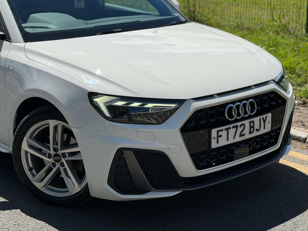 Audi A1 1.5 Tfsi 35 S Line Sportback S Tronic Euro 6 Ss White #3