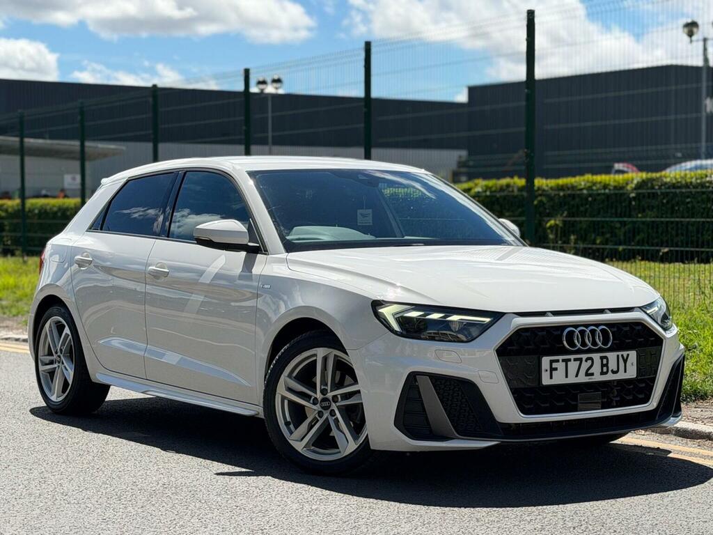 Audi A1 1.5 Tfsi 35 S Line Sportback S Tronic Euro 6 Ss White #4