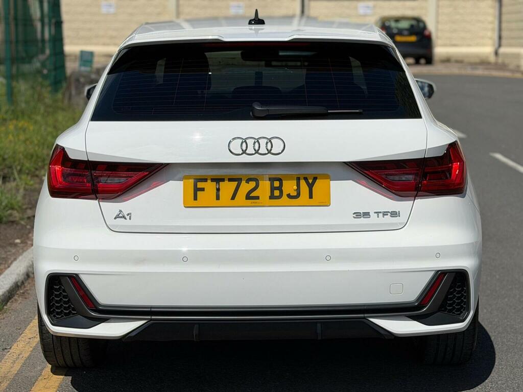 Audi A1 1.5 Tfsi 35 S Line Sportback S Tronic Euro 6 Ss White #6
