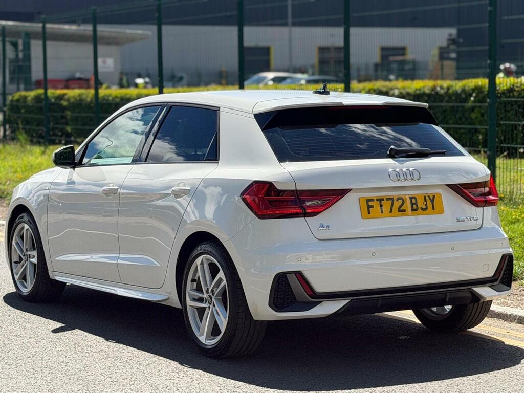 Audi A1 1.5 Tfsi 35 S Line Sportback S Tronic Euro 6 Ss White #5