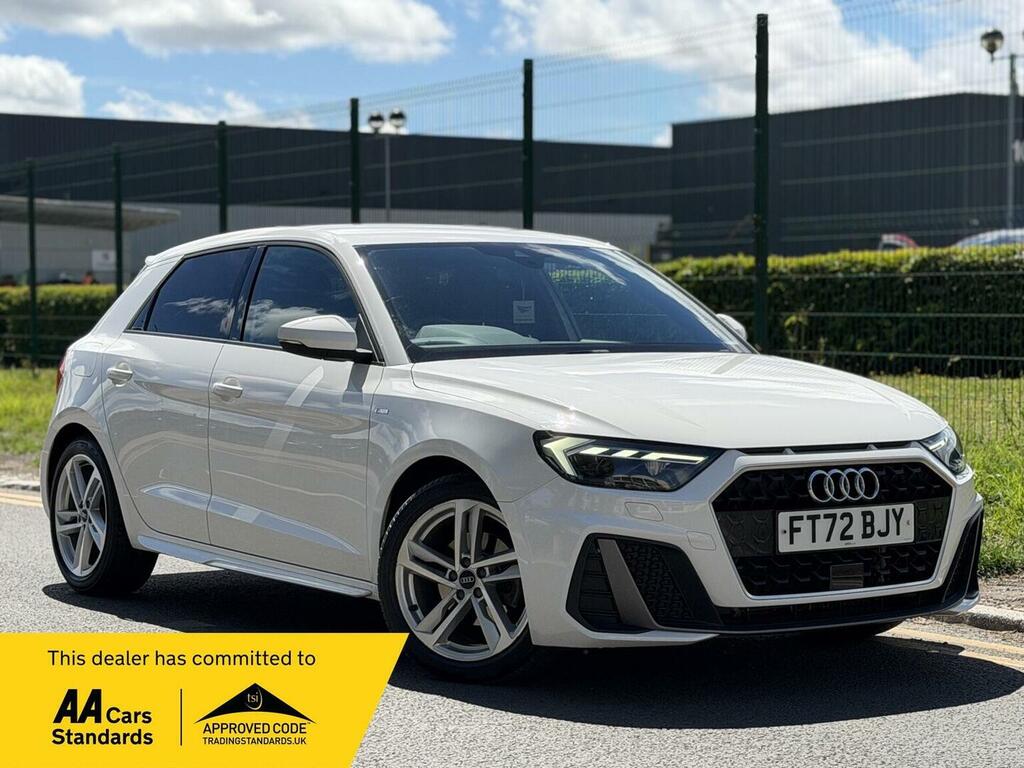 Audi A1 1.5 Tfsi 35 S Line Sportback S Tronic Euro 6 Ss White