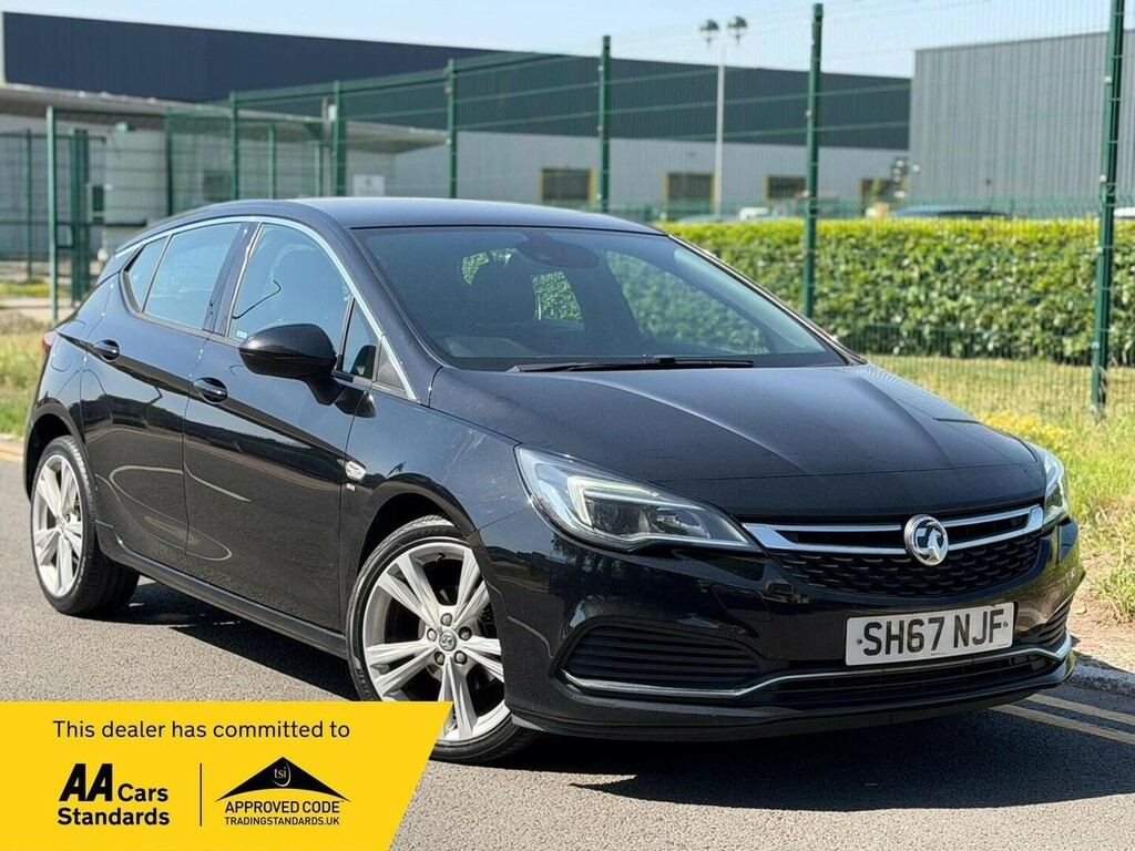 Vauxhall Astra Hatchback 1.6 Cdti Ecotec Blueinjection Sri VX Lin SH67NJF Black