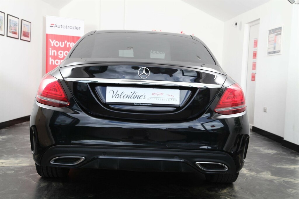 Mercedes-Benz C Class 2.0 D Amg Line Premium G-tronic Euro 6 Ss RF70LMM Black #6
