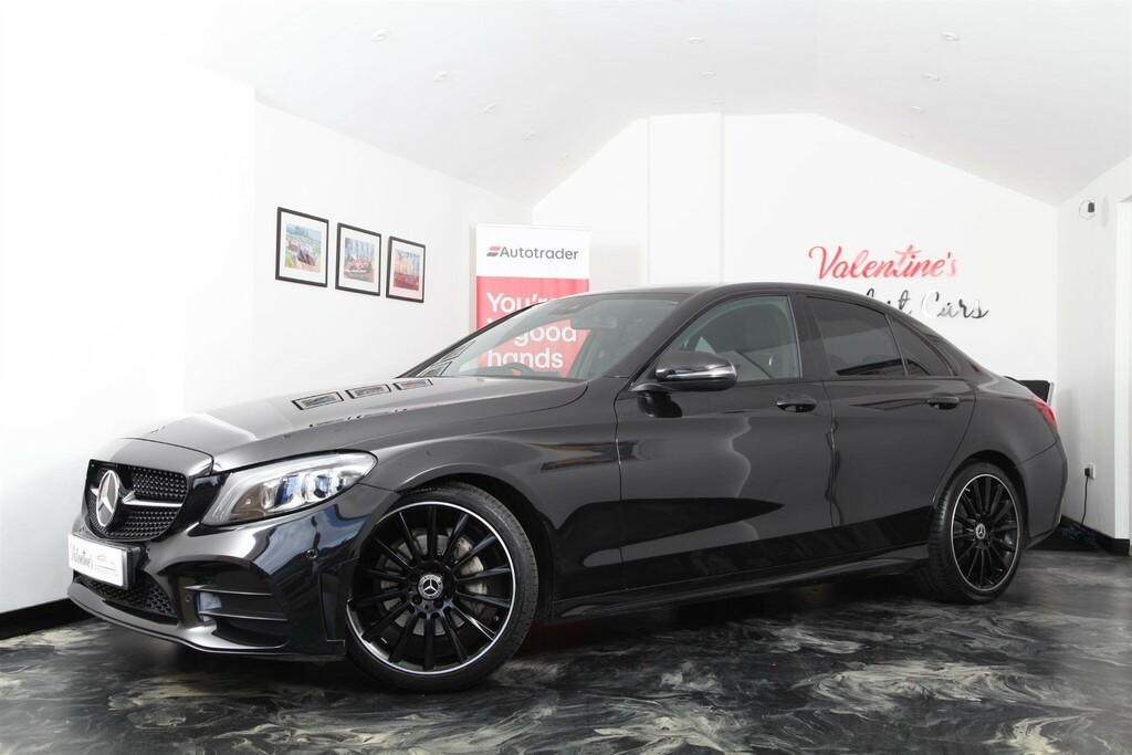 Mercedes-Benz C Class 2.0 D Amg Line Premium G-tronic Euro 6 Ss RF70LMM Black #2