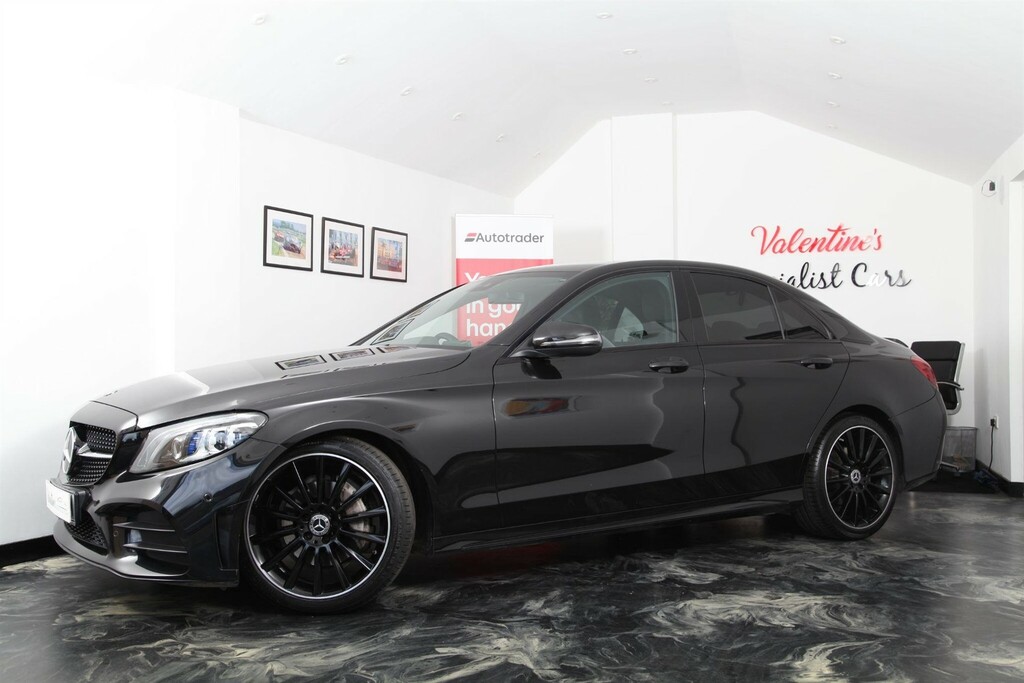 Mercedes-Benz C Class 2.0 D Amg Line Premium G-tronic Euro 6 Ss RF70LMM Black #3