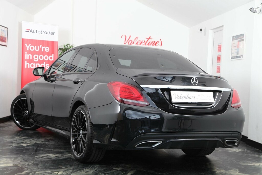 Mercedes-Benz C Class 2.0 D Amg Line Premium G-tronic Euro 6 Ss RF70LMM Black #5