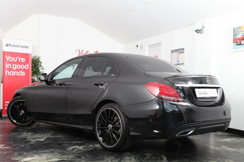 Mercedes-Benz C Class 2.0 D Amg Line Premium G-tronic Euro 6 Ss RF70LMM Black #4