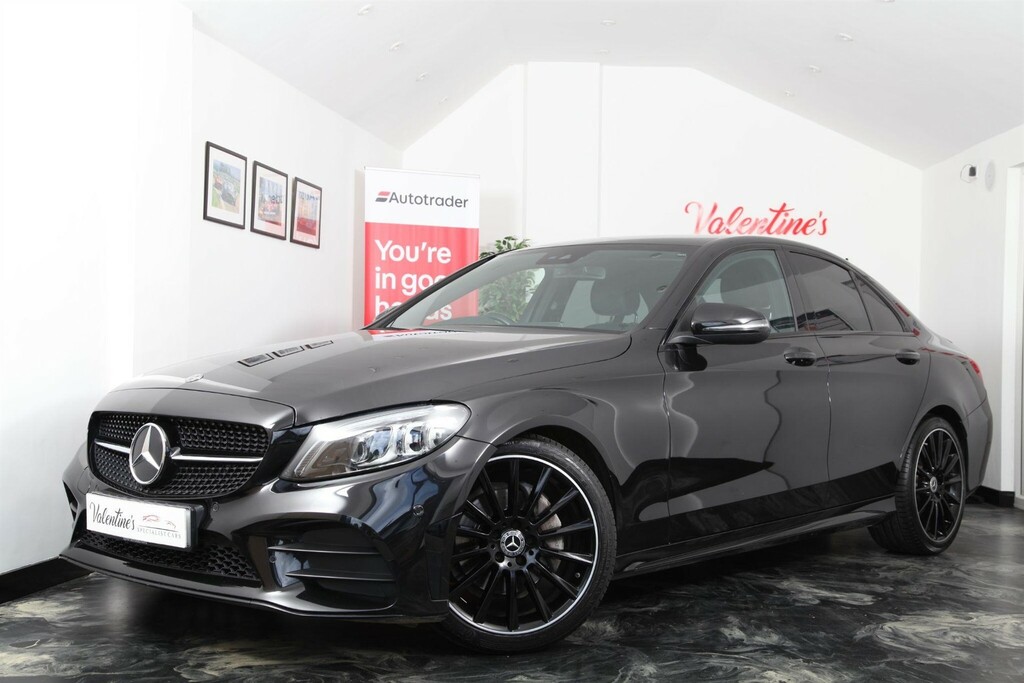 Mercedes-Benz C Class 2.0 D Amg Line Premium G-tronic Euro 6 Ss Black