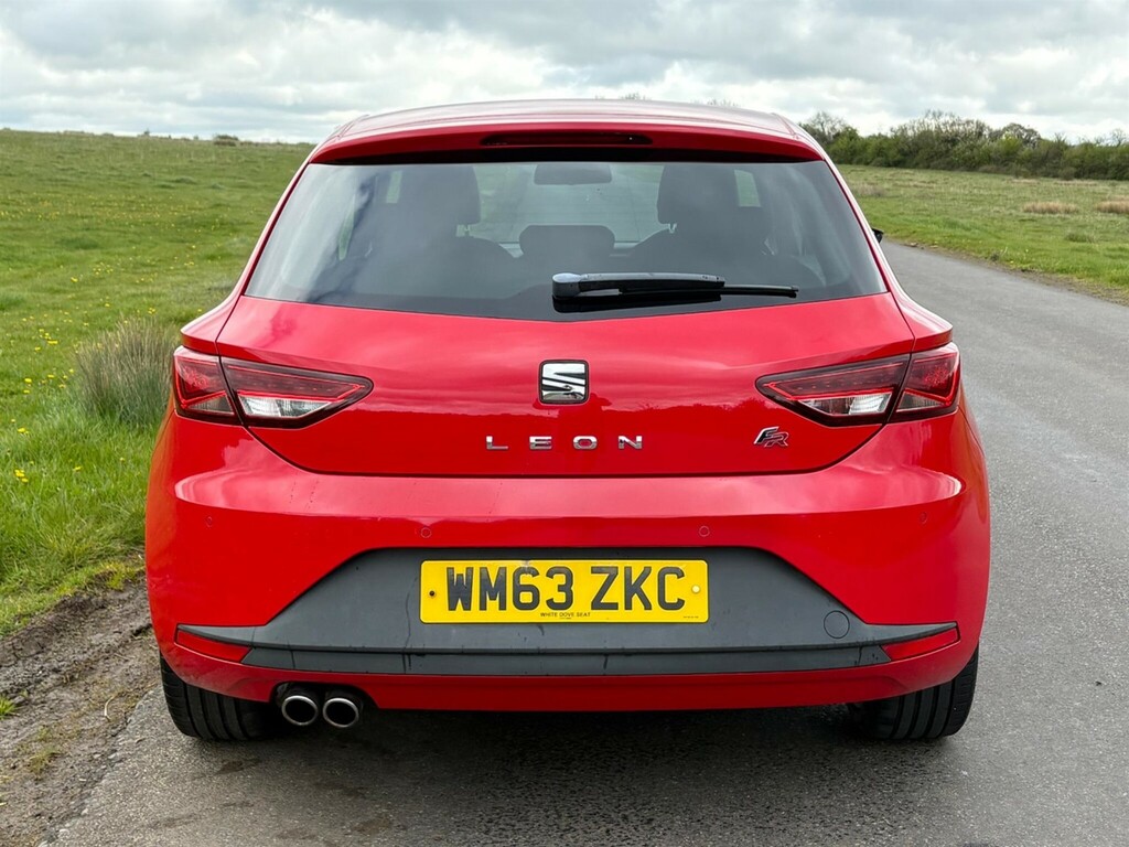 Seat Leon 2.0 Tdi Cr Fr Sport Coupe Euro 5 Ss WM63ZKC Red #5