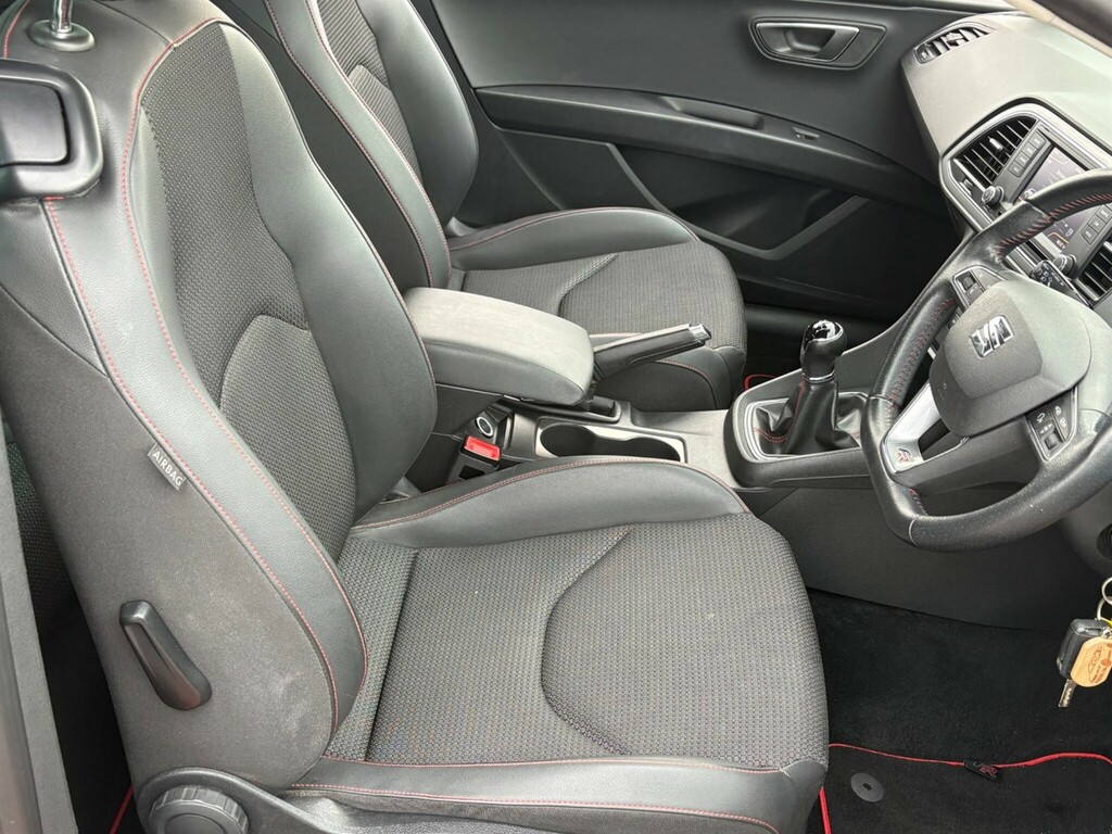 Seat Leon 2.0 Tdi Cr Fr Sport Coupe Euro 5 Ss WM63ZKC Red #6