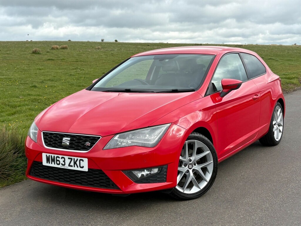 Seat Leon 2.0 Tdi Cr Fr Sport Coupe Euro 5 Ss Red