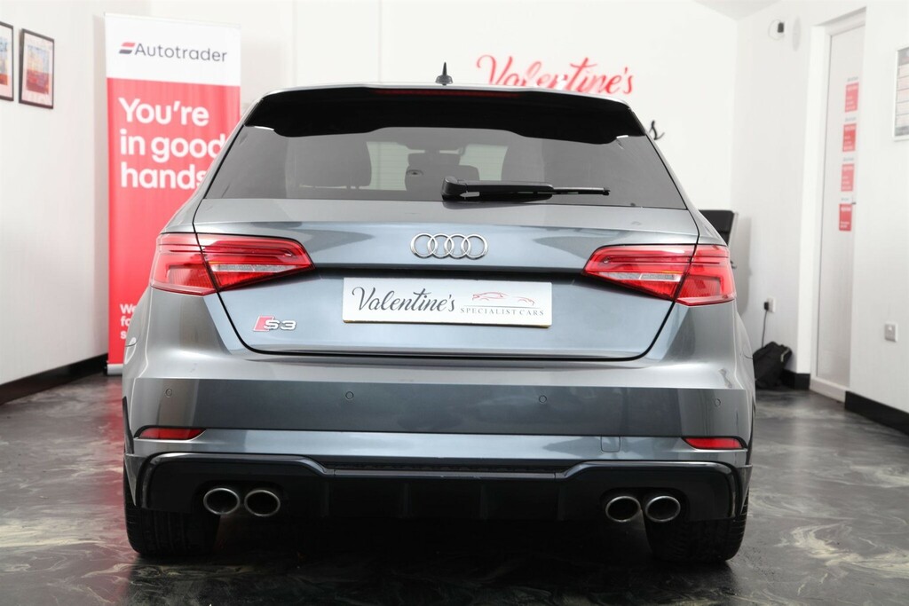 Audi S3 2.0 Tfsi Black Edition Sportback S Tronic Quattro Grey #6
