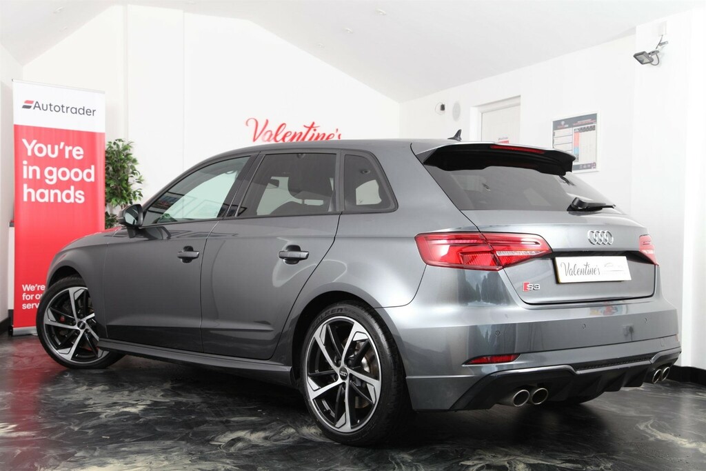 Audi S3 2.0 Tfsi Black Edition Sportback S Tronic Quattro Grey #4