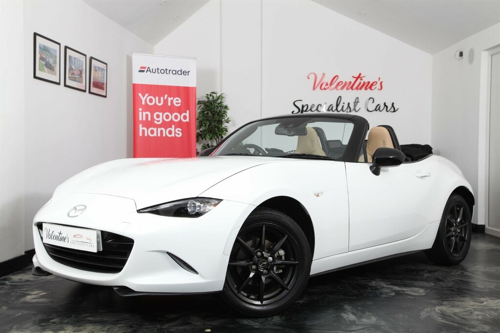 Mazda MX-5 1.5 Skyactiv-g Sport Nav Euro 6 White