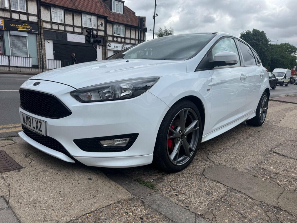 Ford Focus 1.0T Ecoboost St-line X Euro 6 Ss White