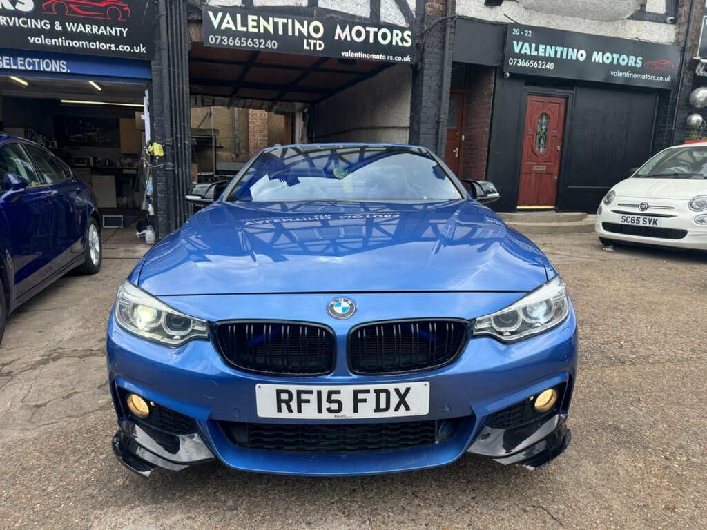 BMW 4 Series 2.0 420D M Sport Euro 6 Ss RF15FDX Blue #3