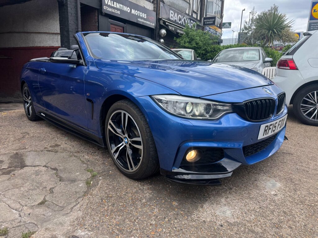 BMW 4 Series 2.0 420D M Sport Euro 6 Ss RF15FDX Blue #2