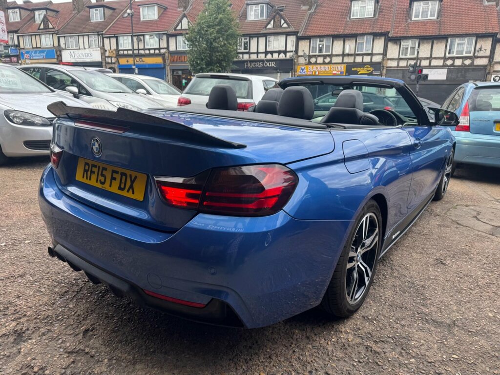 BMW 4 Series 2.0 420D M Sport Euro 6 Ss RF15FDX Blue #6