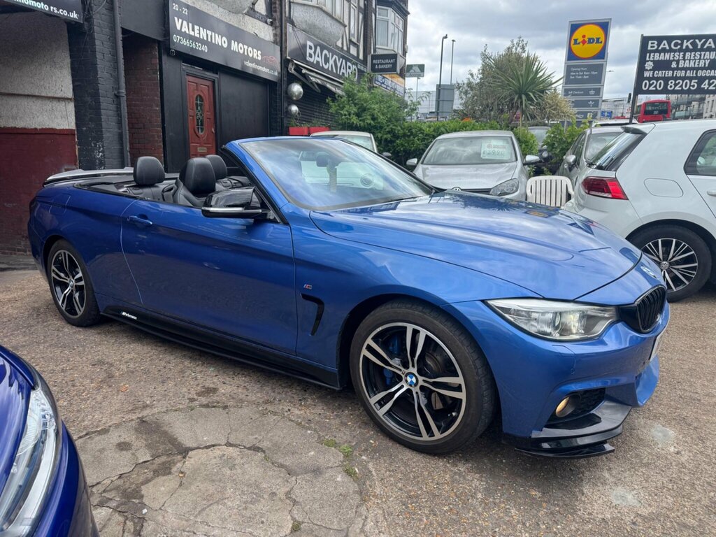 BMW 4 Series 2.0 420D M Sport Euro 6 Ss RF15FDX Blue #5