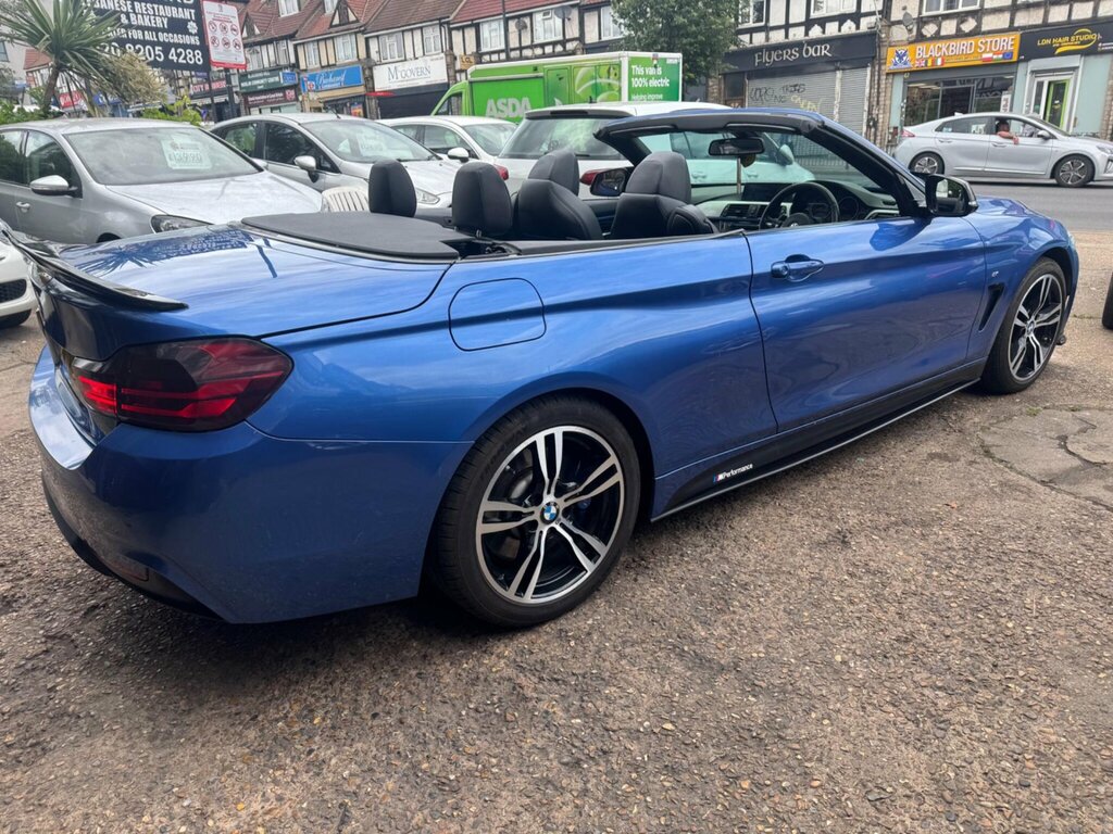 BMW 4 Series 2.0 420D M Sport Euro 6 Ss RF15FDX Blue #4