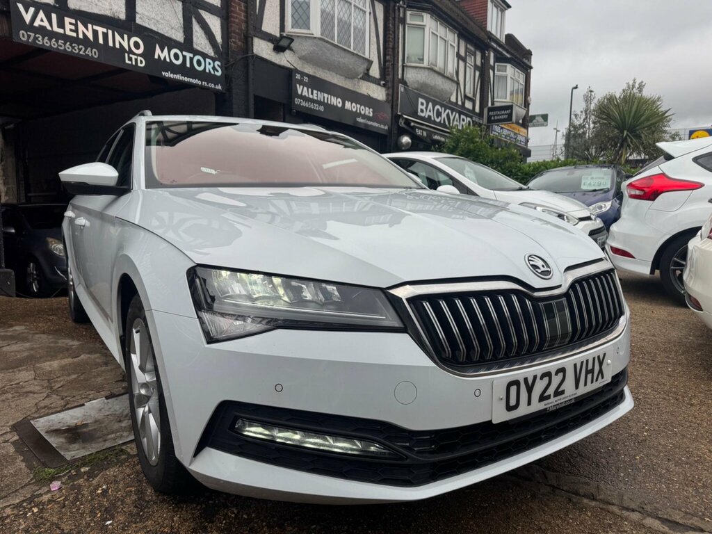 Skoda Superb 2.0 Tdi Se Technology Dsg Euro 6 Ss OY22VHX White #2