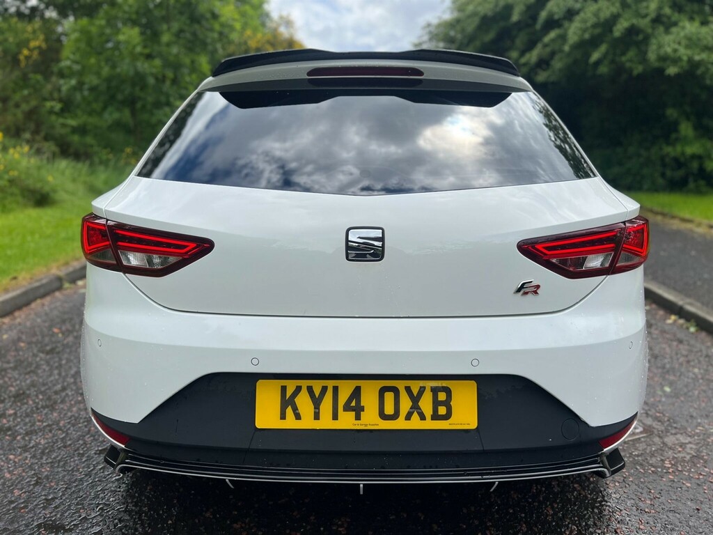 Seat Leon 1.6 Tdi Cr Se Euro 5 Ss White #11